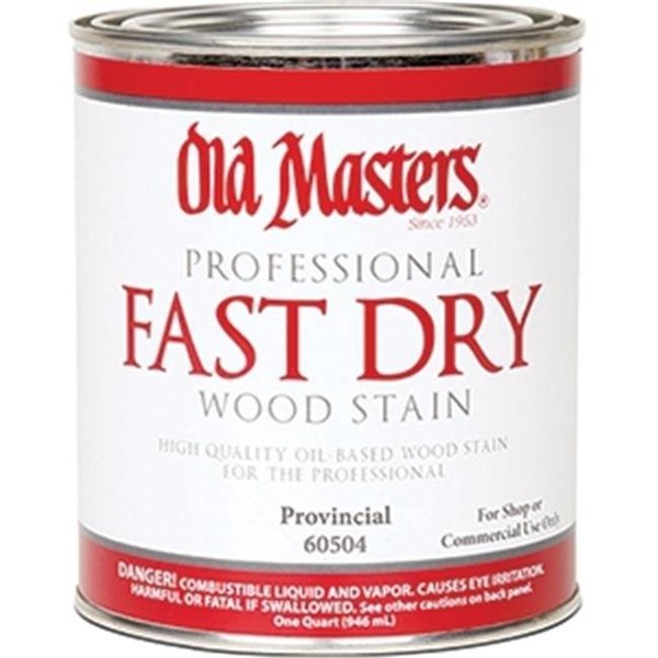 Old Masters Old Masters 60504 Provincial Fast Dry Wood Stain - 1 Quart 161670